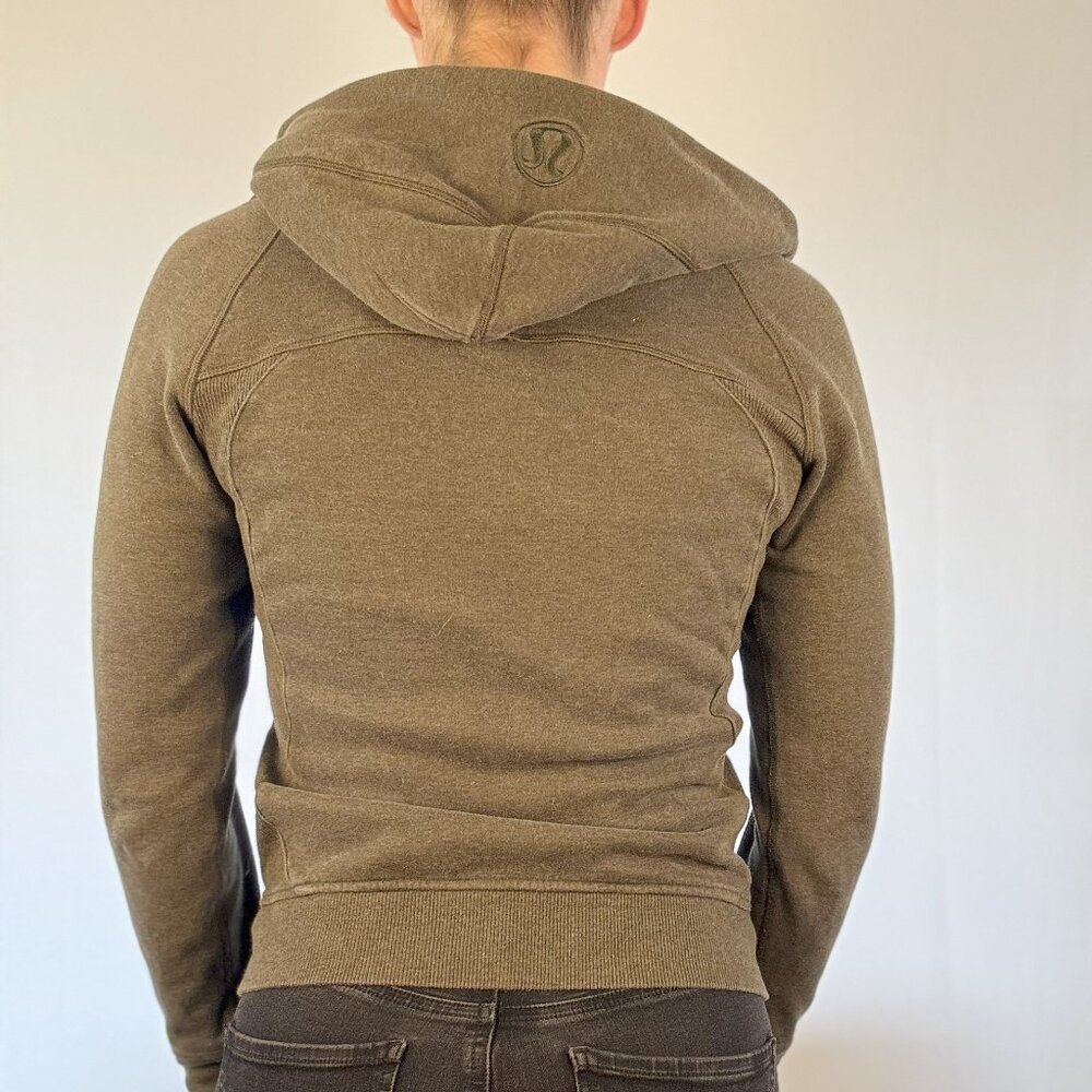 Lululemon Green Zip-Up Hoodie